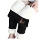 thumbnail image 2 of Gibobby Leggings Mujer Leggings lana gruesos terciopelo para mujer, pantalones cálidos cintura alta estampados para otoño e invierno（Negro， S), 2 of 5