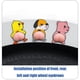 thumbnail image 5 of Scienceny Pegatinas anticolisión para coche de 2 uds., pegatinas protectoras de parachoques de puerta de coche de animales de dibujos animados Automoción decorativa y accesorios No. 4, 5 of 6