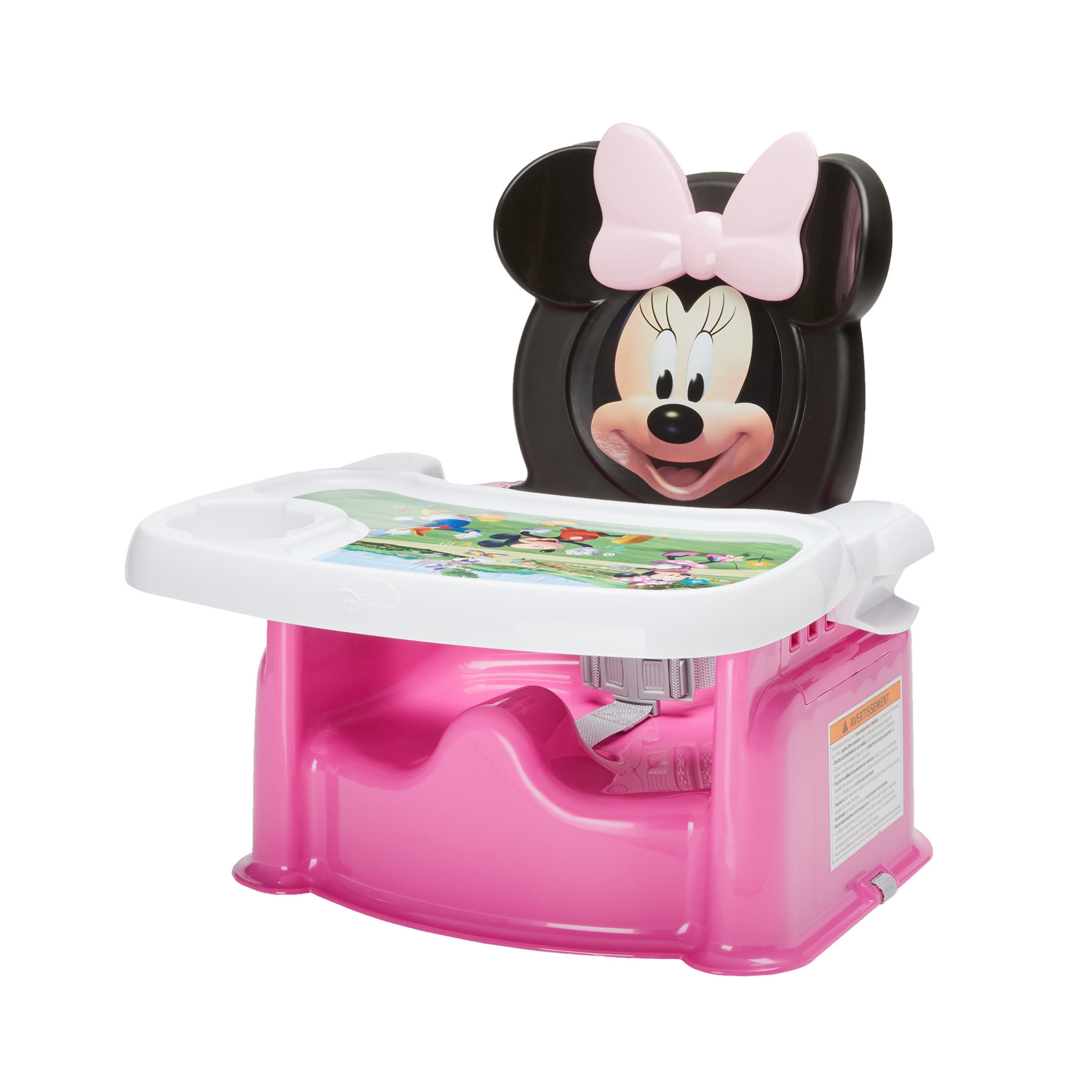 The First Years Disney Minnie Mouse ImaginAction Toddler & Baby Mealtime Booster Seat