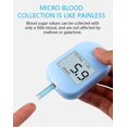 thumbnail image 1 of 2023 Nuevo medidor de azúcar en sangre Monitor de glucosa en sangre Kit de prueba de diabetes con tiras reactivas 50 piezas Monitor de glucosa en sangre Prueba de azúcar en sangre, 1 of 4