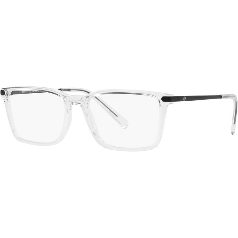 Armani Exchange Demo Rectangular Men's Eyeglasses AX3077
