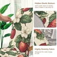 thumbnail image 5 of Yayeee 2 Pack Dining Chair Covers Stretch Parson Chairs Slipcovers Seat Protector, Beige Strawberry, 5 of 6