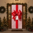 thumbnail image 4 of Upgraded 35 X 71 Inch Christmas Door Cover Christmas Door Curtain Christmas Day Door And Wall Decoration Festival Party Decoration Z, 4 of 8