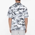 thumbnail image 4 of Yiaimeir Men's Casual T-Shirt Short-Sleeved V-Neck Printed Front Pocket Top, 4 of 5