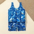 thumbnail image 6 of IBTOM CASTLE Kid Toddler Boys Girls Floatation Swimsuit with Adjustable Buoyancy Baby Float Suit Swim Vest Swimwear Bathing Suit, One Piece, 6 of 8