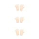 thumbnail image 3 of Qarigey Guantes de muñeca de patinaje artístico brillante, mitones con diamantes de imitación transparentes, guantes de cristal cálidos, rendimiento Type7 NO7 Qarigey CBP472906, 3 of 6