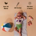 thumbnail image 2 of LazyOne Cute Unisex Baby Bodysuit, Cute Animal Designs, 6-18 Months, Duck Duck Moose Grey, Wilderness (18 Month), 2 of 3