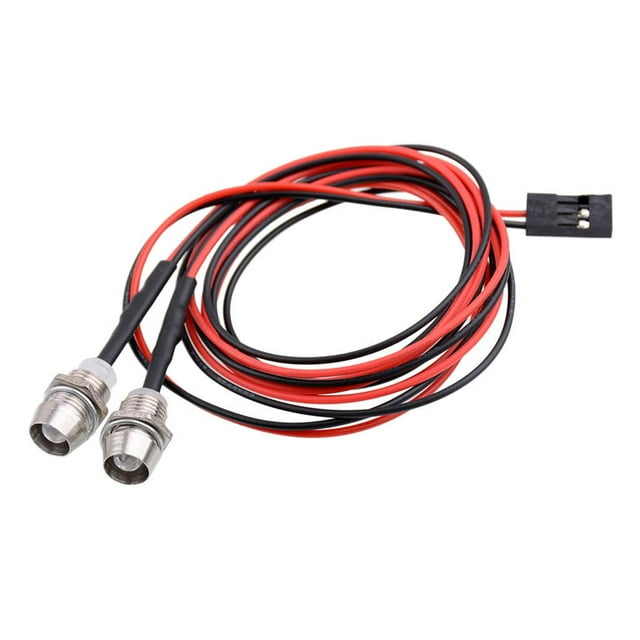 Luces LED Zulema, 2 Kits, 5mm, Luz Trasera, 3-9V, Coche, Camión, RC