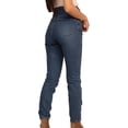 thumbnail image 3 of Jeans de mezclilla MCHK 6005. Corte recto, Tiro alto. Para mujer MCHK Corte recto, 3 of 4