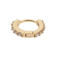 thumbnail image 2 of Petites Boucles d'Oreilles Huggie pour Femmes, Zircon, 6mm, 2 of 8