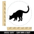 thumbnail image 2 of Curious Cat Solid Self-Inking Rubber Stamp Ink Stamper - Red Ink - Large 1-1/2 Inch, 2 of 7