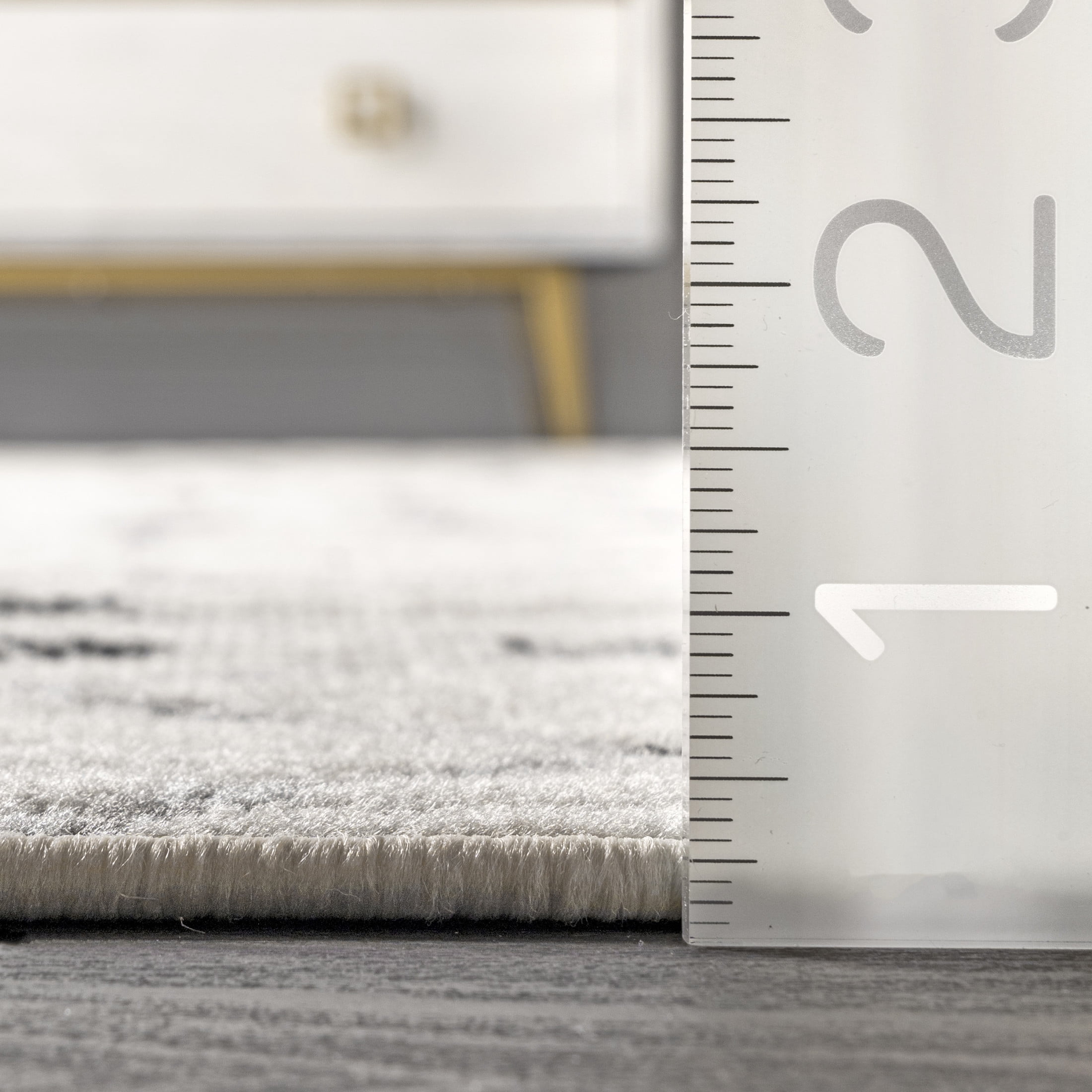 nuLOOM Zola Geometric Moroccan Area Rug, 6' 7" x 9', Zola Grey