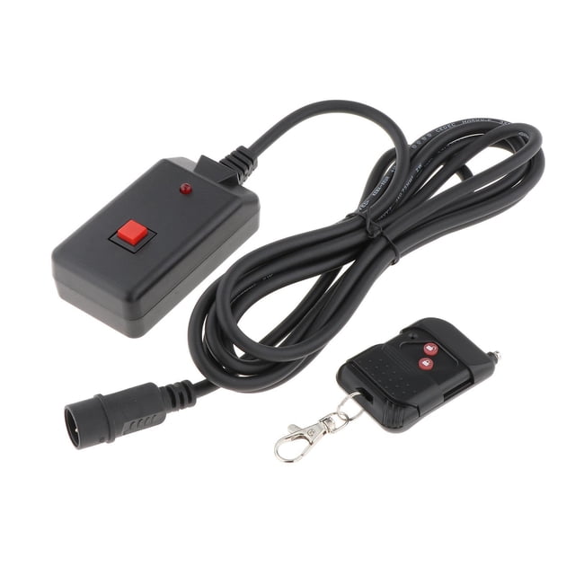 maskred Wireless RC Receiver Fogging Black for Stage Effect 400 900 1500W High-Powered and Reliable Remote control and manual control 1Set