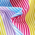 thumbnail image 6 of Auroural toddler girl clothes 5t jumpsuit for toddler girls Kids Fashion Boy and Girls' Casual Striped Printed Summer Pocket Shorts Adjustable Waist Frill Shorts Jumpsuit, 6 of 6