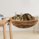 thumbnail image 1 of Cama Escritorio para Gatos FAHKNS con Tela de Piel Sintética Suave para Gatos de Interior, 1 of 7