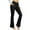 B Black, variant on Flare Yoga Pants Women High Waisted Buttery Soft Bootcut Flare Yoga Pants Stretchy Workout Leggings With Tummy Control Athleisure Bell Bottom Womens Yoga Pants