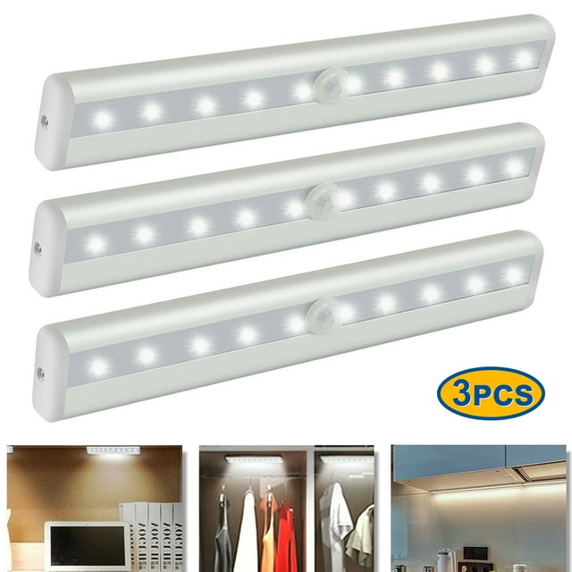 Homelife 10 LED Motion Activated Closet Light, Wireless, Under & Stickon