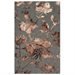 thumbnail image 2 of Safavieh Dip Dyed Grey Contemporary Rug - 8' x 10', 2 of 2
