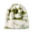 thumbnail image 2 of Herrnalise Winter Hats For Men And Women Woolen Earmuffs Warm Woolen Hat, Tie-dye Dome Flanging Knitted Hat, 2 of 4