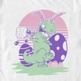 thumbnail image 2 of Men's Rugrats Reptar Easter Eggs  Graphic Tee White Medium, 2 of 5