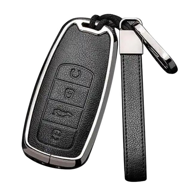 Key Case Cover for Chery Tiggo 8 PRO 7 PRO Leather Remote Fob Holder Accessories