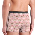 thumbnail image 4 of Men's Boxer Briefs, Summer watermelon dogs Soft Comfy Mens Underwear Boxer Briefs Breathable With Widen Waist, 4 of 7