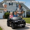 thumbnail image 3 of Track Seven Licensed Lexus GX550 24V Kids Ride on Car, 2-Seater Electric Car with Remote Control, Bluetooth, LED light, 4-Wheel Suspension, 20" Wide Seat, 24V Ride on Toy for Boys Girls Age 3+, Black, 3 of 8