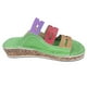 thumbnail image 4 of Sandalias de cuña para mujer, a la moda, de colores mezclados, informales, zapatillas Wmkox8yii hj789, 4 of 5