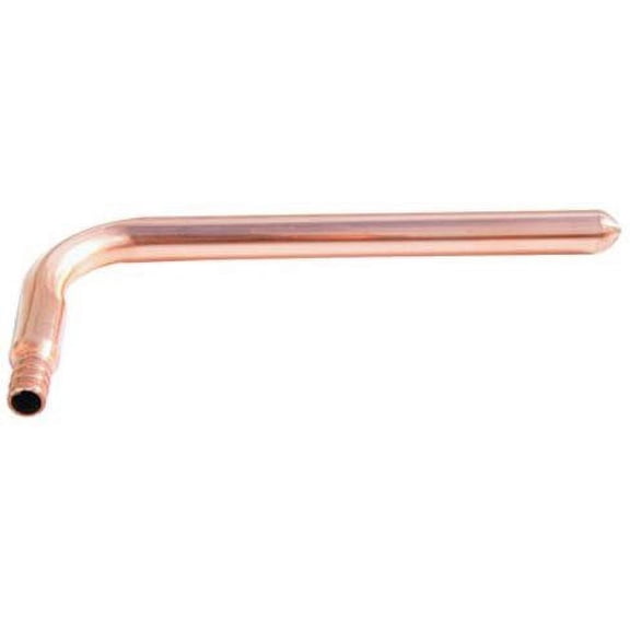 SharkBite Stubout Elbow 1x1 4 Barb Fitting - Copper - 1/2 In. Barb X 4 In. X 8 In.