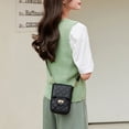 thumbnail image 4 of Bolso de hombro para mujer Bolso de mensajero Bolso de teléfono a cuadros Adepaton BST3000233-1, 4 of 5