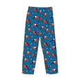 thumbnail image 3 of Lsque Bullfinches Print Men's Pajama Pants, Lounge Pant - Comfortable Home Wear,Elastic Waistband, Stylish Design-XX-Large, 3 of 9