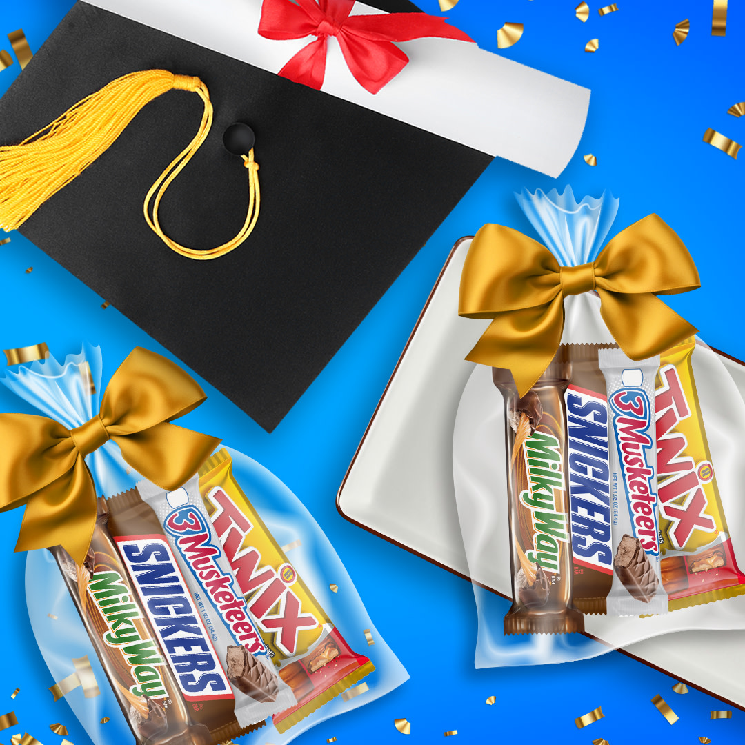 Snickers, Twix, & More Assorted Milk Chocolate Graduation Gifts - 18 Ct Bulk Box - image 5 of 17