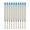 10 PCS Blue, variant on 5/10/20Pcs Ballpoint Pen Refill For Parker Pens Medium Point L:3.9 In Black Blue Red Ink Rods G2 Metal Refill Writing Stationery 20 PCS Blue