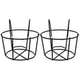 thumbnail image 3 of Planter Hanging Basket Holder Flower Fence Pot Railingbalcony Over Metal Iron Rail Deck Planters Wall Porchcontainer, 3 of 7
