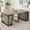 Ancient White, variant on 23.62"- 118"Modern Extendable Dining Table,Seats 2-10 People,,Space-Saving Wood Dining Table for Kitchen/Dining Room/Living Room,Perfect for Family Gatherings/Parties(Ancient Wood)