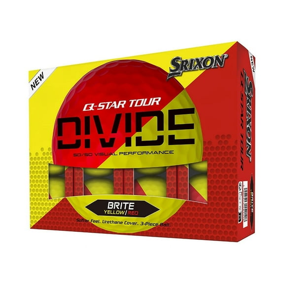 Srixon Q-Star Tour Divide 2 1 Dozen Golf Balls New