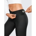 thumbnail image 3 of CRZ YOGA Leggings Pantalones de Cintura Alta para Mujer con Forro Polar de 25 Pulgadas Negro Chico, 3 of 6