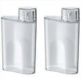 thumbnail image 1 of 2X Botella Dispensadora de Detergente para Ropa Transparente con Tanque Sellado para Detergente en Polvo y Blanqueador para Lavandería, 1 of 4