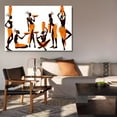 thumbnail image 6 of African Abstract Art Black Woman Canvas Poster Bedroom Decor Sports Landscape Office Room Decor Gift,Frame-style,08x12inch(20x30cm), 6 of 8