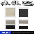 thumbnail image 5 of RV Caravan Window With Blackout Curtain 75 Opening Angle H500mm W500mm Cutout Push Out Window for RV Camper Trailer Van, 5 of 5