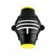 thumbnail image 3 of Identificador de pelotas de golf, accesorios portátiles, revestimiento de pelota de golf, triple línea Amarillo negro, 3 of 9