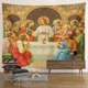 thumbnail image 1 of Tapiz de la Última Cena para decoración navideña, colgante de pared Vintage, Cristo, Jesús, Pascua, tapiz de tela grande, decoración estética, 1 of 4