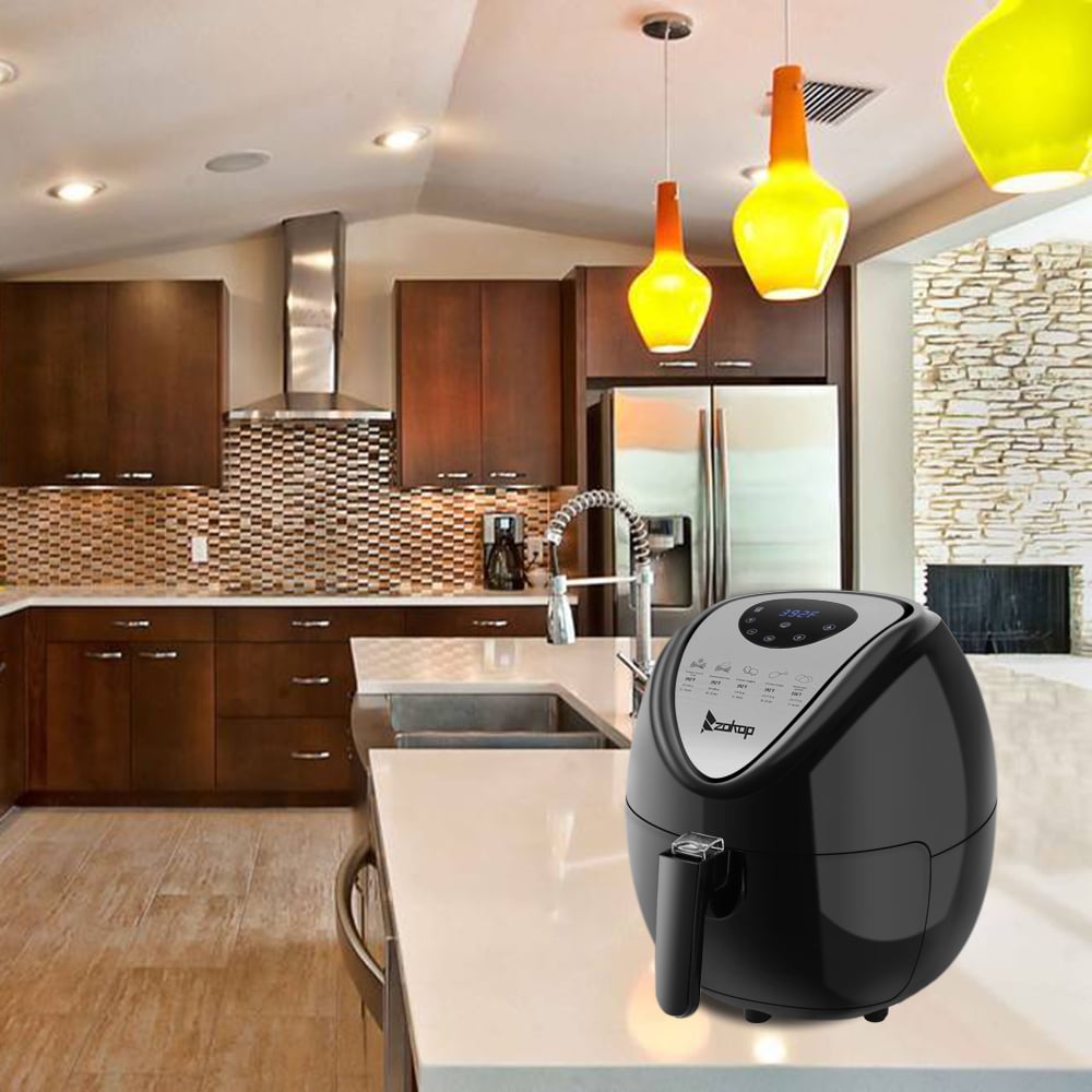 Private Jungle 120V 1800W 5.3 L Air Fryer Large Capacity Oven Nonstick Cooker Rolled Steel & PP Plastic 7 Cooking Presets Deep Fryer with Automatic Switch Private Jungle 120V 1800W 5.3 L Air Fryer Large Capacity Oven Nonstick Cooker Rolled Steel & PP Plastic 7 Cooking Presets Deep Fryer with Automatic Switch