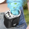 thumbnail image 1 of Fiudx Ofertas Relámpago Ventilador De Cintura Ventilador Portátil Recargable De 10000 Mah Con Más De 24 Horas De Tiempo De Trabajo 15000 Rpm Ventilador De Cinturón Portátil Con Flujo De Aire Fuerte V, 1 of 4
