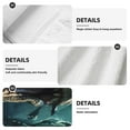 thumbnail image 7 of Sikiie Underwater Dinosaur Shark Hand Towel with Loop Hanging Towel Absorbent Tie Towels for Kitchen Tea Bar Bathroom Decor, 7 of 7