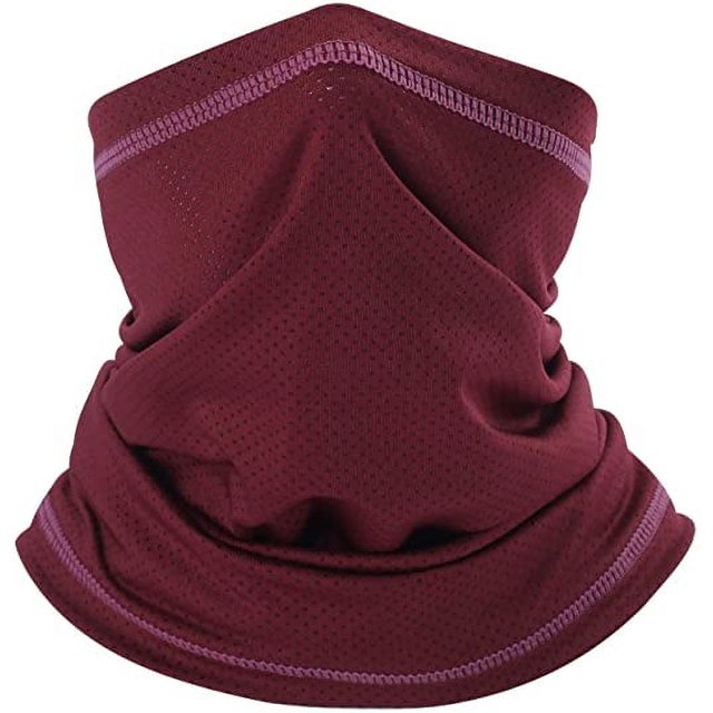 Mascarilla facial de verano, protección solar transpirable, polaina para el cuello para pescar, senderismo, acampar al aire libre, diadema versátil, 2 paquetes Sailing Electrónica