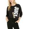 Juicy Couture Women's Bold Logo Sweatshirt Black Size Small