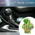 thumbnail image 2 of Cubierta de pomo de cambio universal Unique Bargains con patrón reflectante para coche, RV, camión, SUV, tela verde, 2 of 6