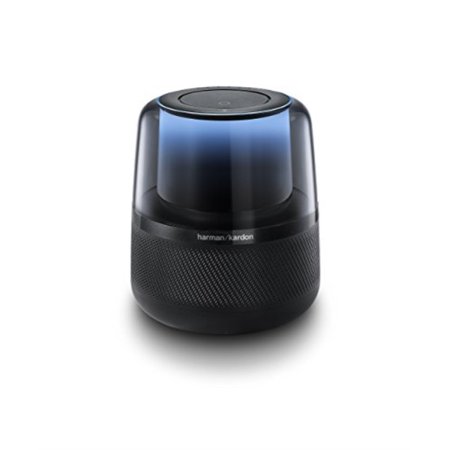 harman kardon allure voice-activated home speaker with alexa, black (renewed)