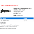 thumbnail image 2 of Ignition Coil - Compatible with 2011 - 2013 Ram 1500 4.7L V8 2012, 2 of 2